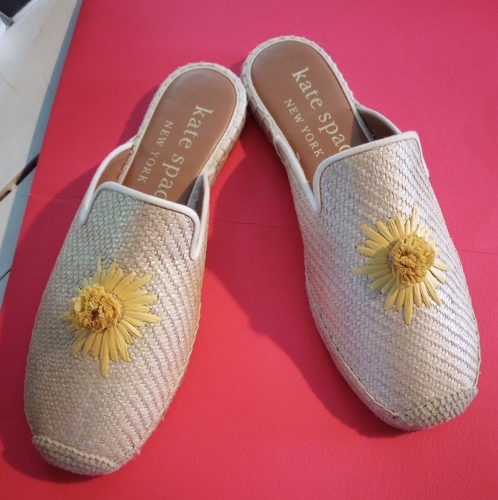 Kate Spade Solero Sun Slide  Mules-Espadrilles-NWOT